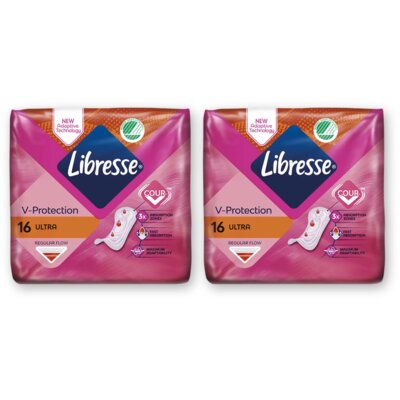 pdp-image-Libresse Ultra regular maandverband 2-pack
