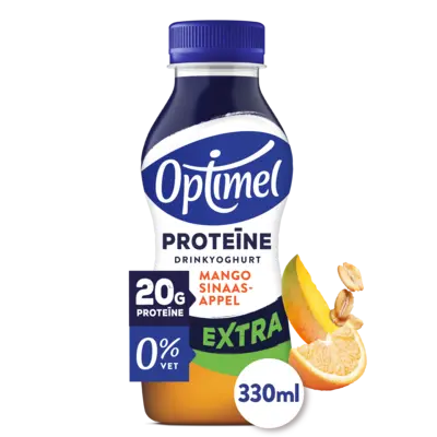 pdp-image-Optimel Proteine extra mango sinaasappel