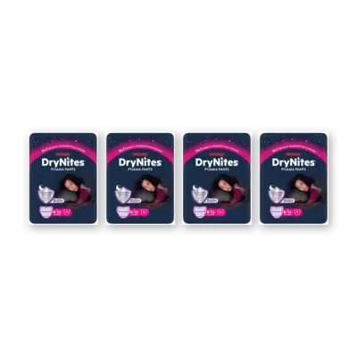 pdp-image-Huggies DryNites luierbroekje meisje 8-13 jr 4pk