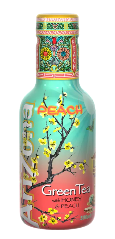 Green Tea met Honing & Perzik 500 ML