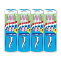 Aquafresh Clean & flex hard tandenborstel 4-pack