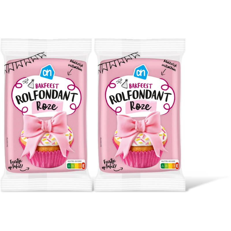 AH Rolfondant roze 2-pack