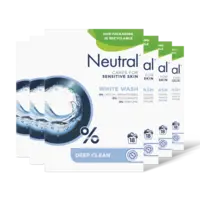 Neutral Parfumvrij waspoeder witte was 6-pack