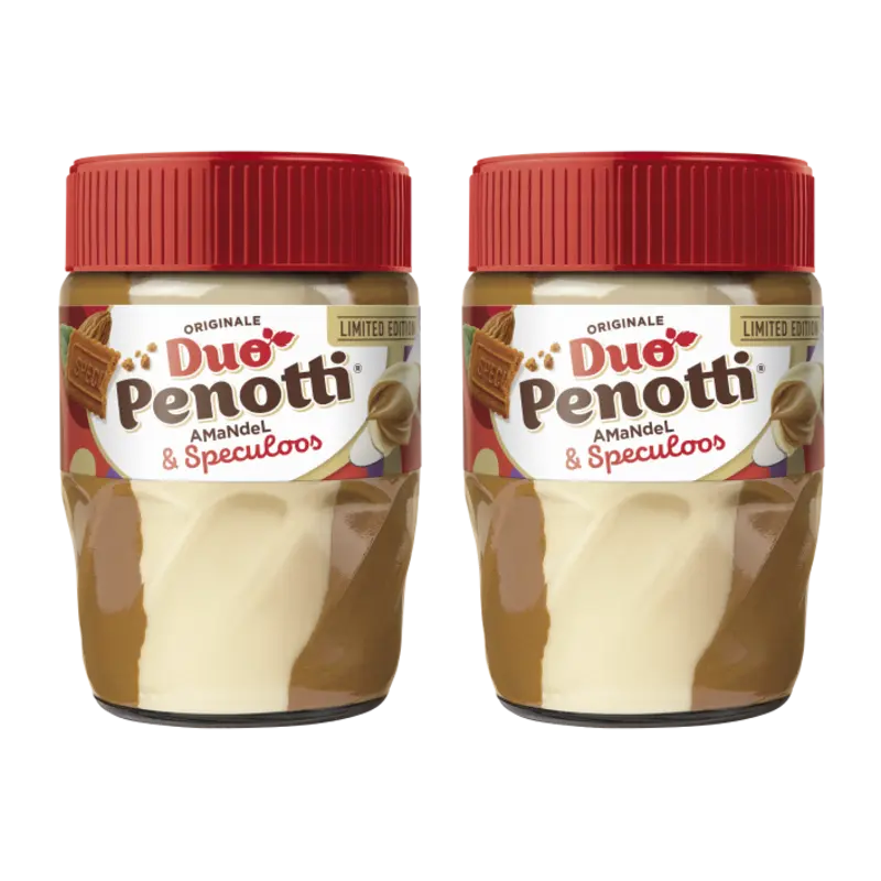 Duo Penotti Amandel & speculoos 2-pack