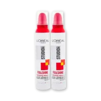 Studio Line Fix & shine mousse very strong 2-pack