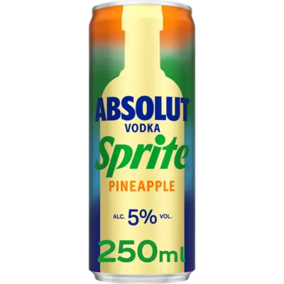 pdp-image-Absolut Vodka Sprite pineapple