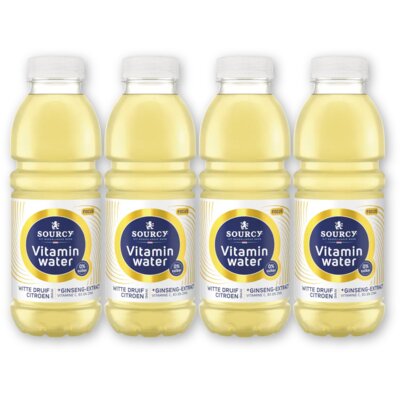 pdp-image-Sourcy Vitaminwater witte druif citroen 4-pack