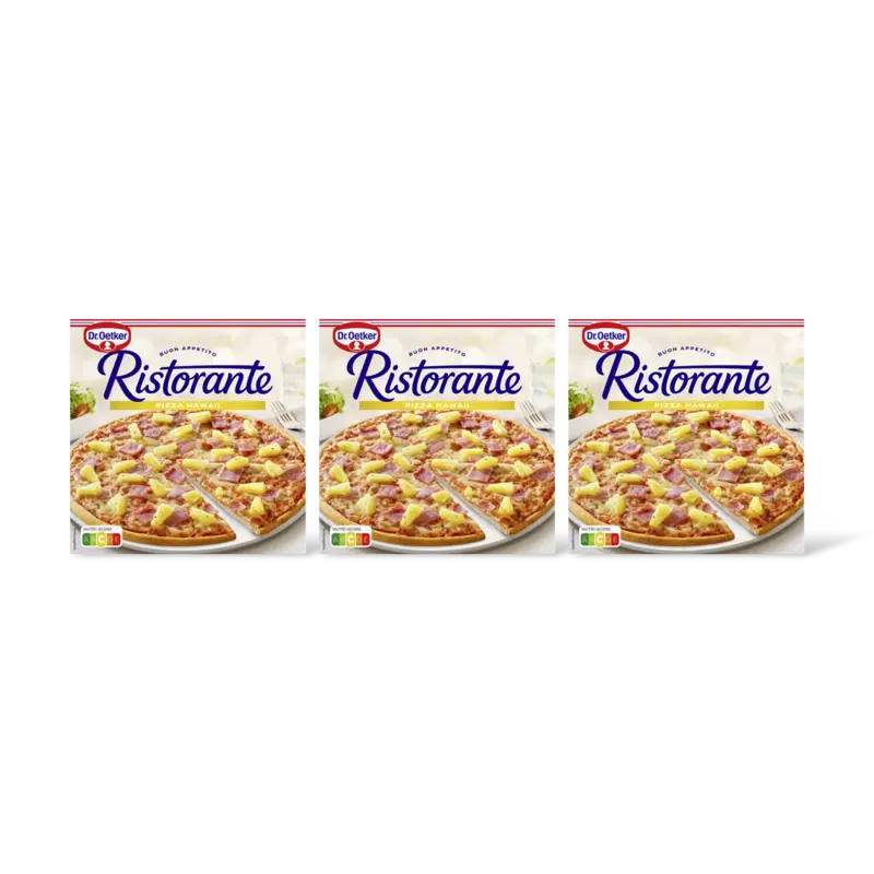 Dr. Oetker Ristorante pizza hawaii 3-pack
