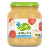 AH Biologisch Appelmoes 0% suiker toegevoegd