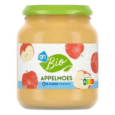 pdp-image-AH Biologisch Appelmoes 0% suiker toegevoegd