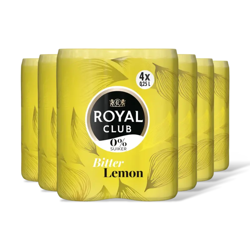 Royal Club Bitter lemon 0% suiker 24-pack