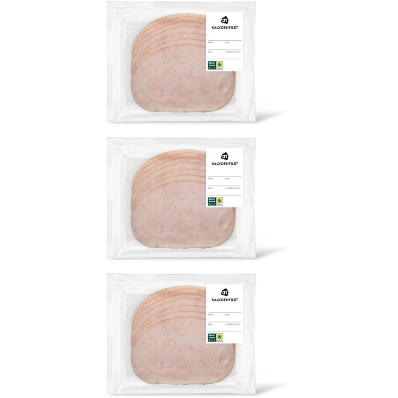 AH Kalkoenborstfilet 3-pack