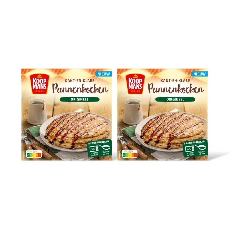 Koopmans Pannenkoeken origineel k&k 2-pack