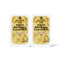 AH Verse ravioli formaggio e pomodoro 2-pck