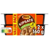 Mora Kipsate in milde pindasaus value pack