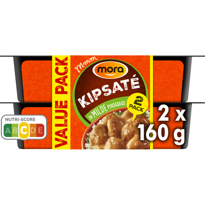 Mora Kipsate in milde pindasaus value pack