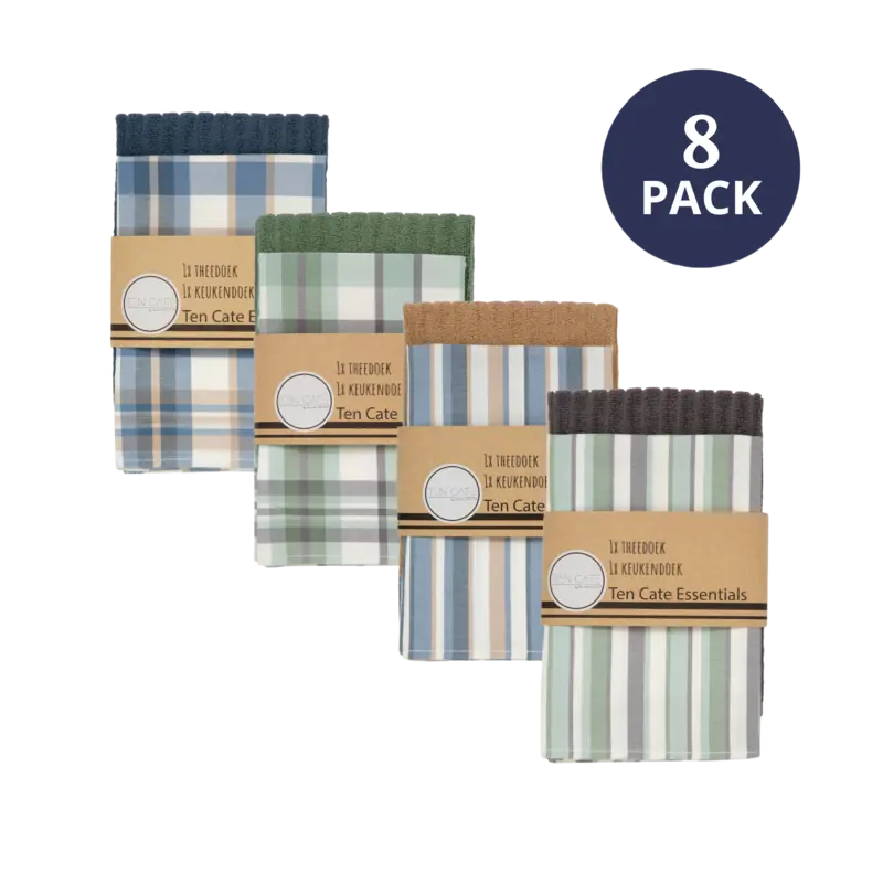 Ten Cate 4x essentials theedoeken 4x keukendoeken