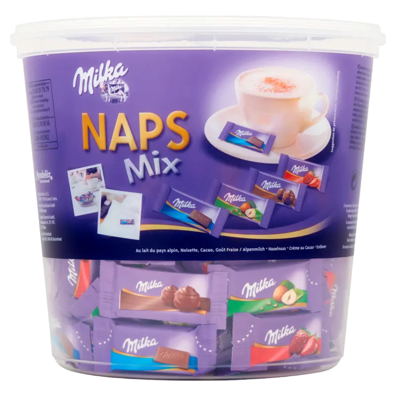 Horeca mixbox chocolade naps