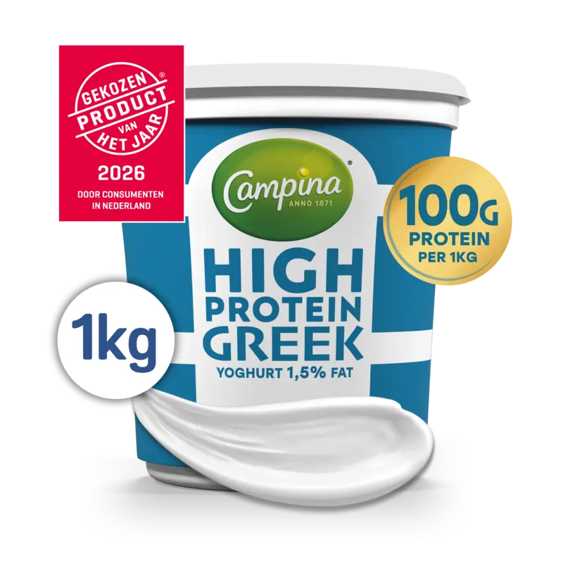 Campina High protein Greek yoghurt 1,5% fat