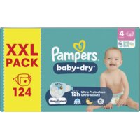 Een afbeelding van Pampers Baby-dry luiers maat 4 XXL pack