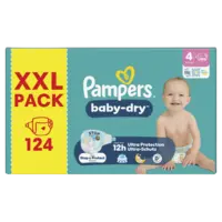 Pampers Baby-dry luiers maat 4 XXL pack
