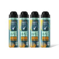 Rexona Men FIFA limited collection spray 4-pack