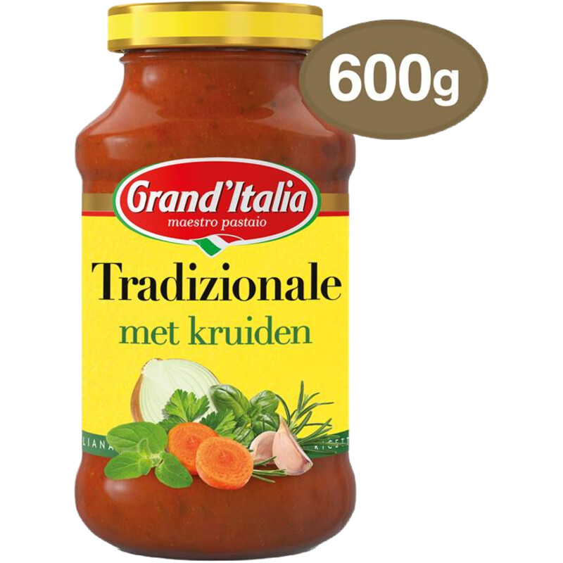 Een afbeelding van Grand' Italia Tradizionale met kruiden pastasaus