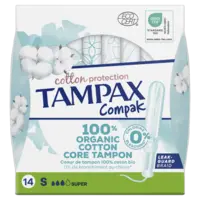 Tampax Cotton protection compak super bel
