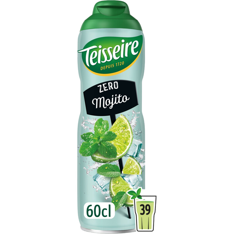 Een afbeelding van Teisseire Zero mojito siroop