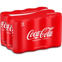 Een afbeelding van Coca-Cola Original taste regular 12-pack