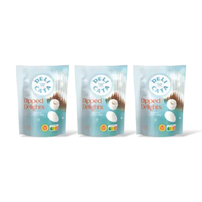 Delicata Dipped delights amandel kokos 3-pack