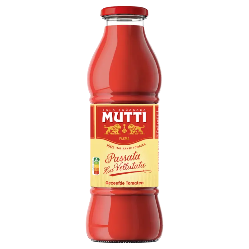 Mutti Passata gezeefde fluweelzachte tomaten