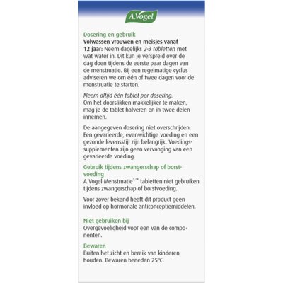 pdp-image-A.Vogel Menstruatie tabletten + ijzer
