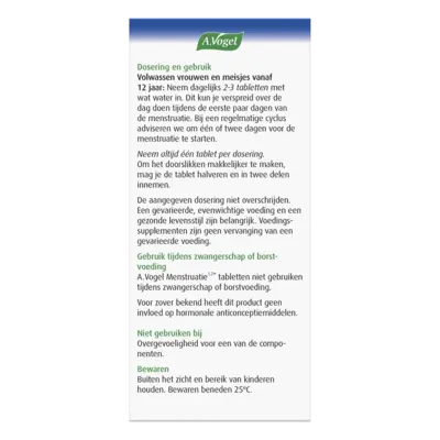 pdp-image-A.Vogel Menstruatie tabletten + ijzer