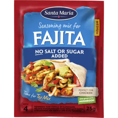 pdp-image-Santa Maria Kruidenmix fajita no salt or sugar