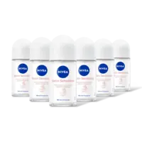 NIVEA Satin sensation anti transpirant rol 6pk