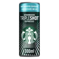 Starbucks Tripleshot espresso no added sugar