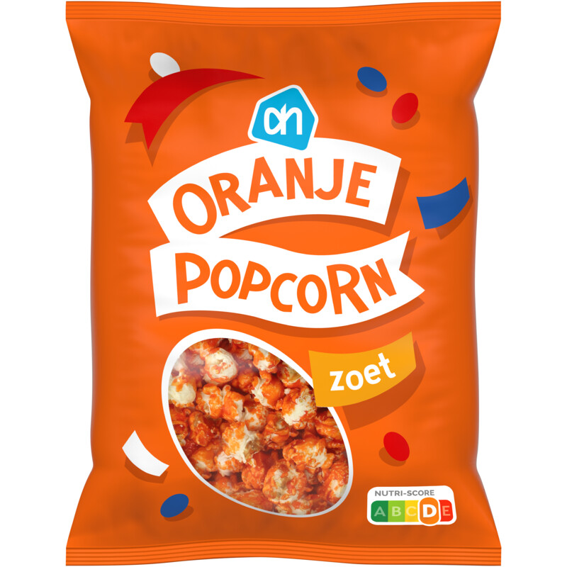 AH Oranje popcorn zoet