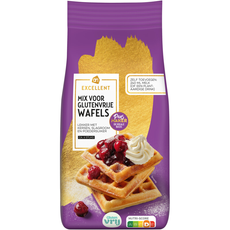 AH Excellent Mix voor glutenvrije wafels