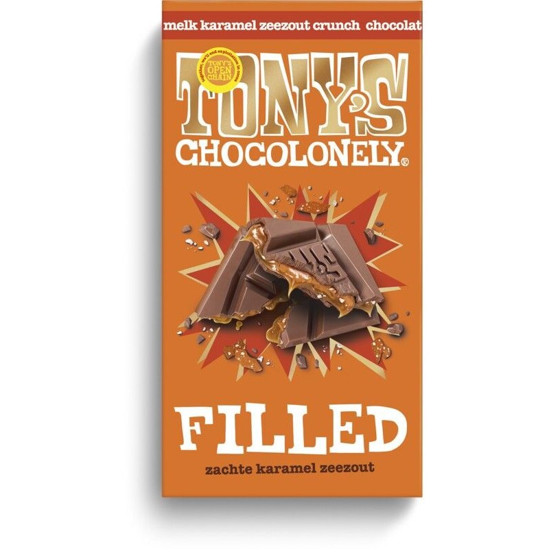 Tony's Chocolonely Filled Melk Karamel