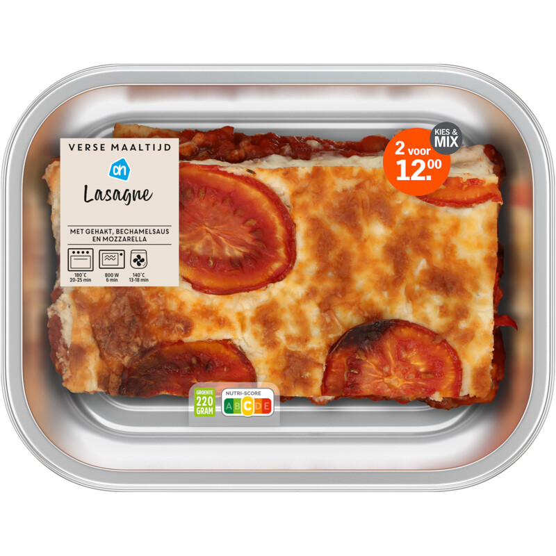 Een afbeelding van AH Verse maaltijd lasagne