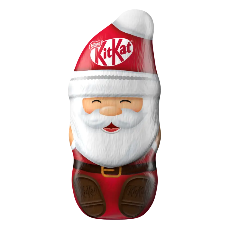 Melkchocolade kerstman