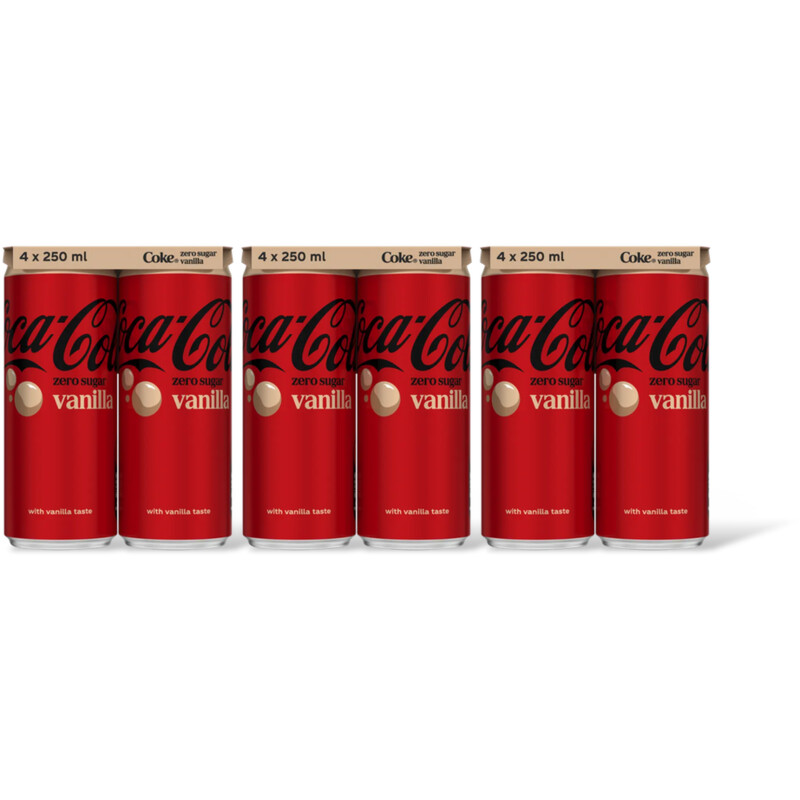 Coca-Cola Zero sugar vanilla 12-pack