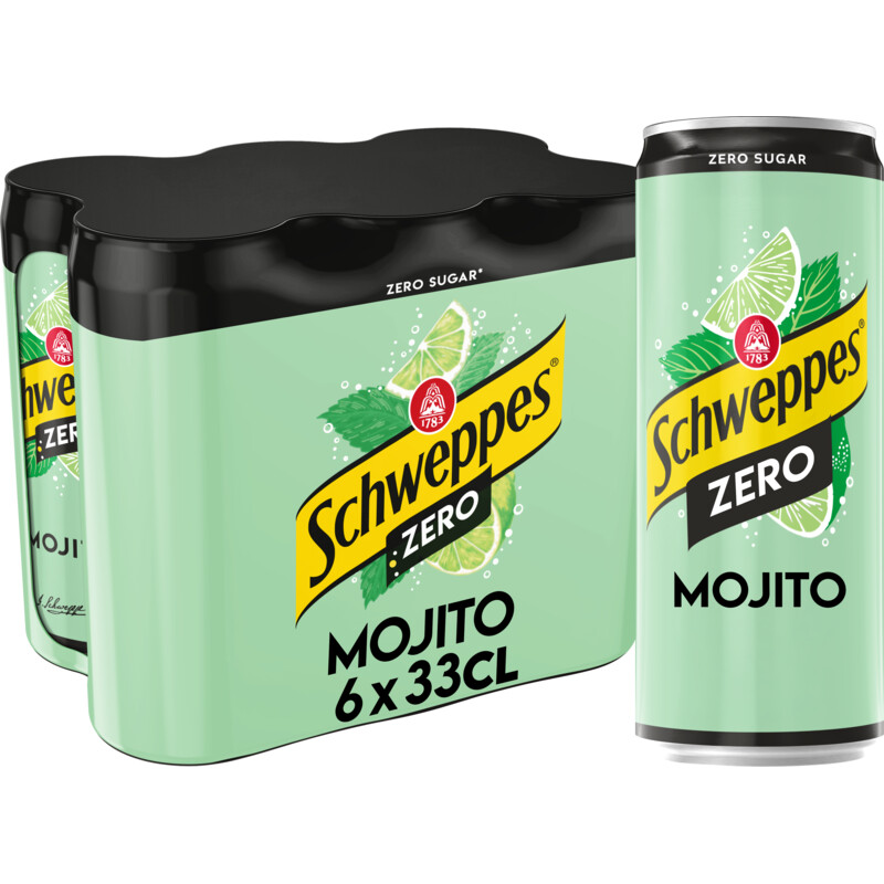 Een afbeelding van Schweppes Mojito zero 6-pack