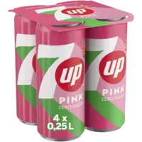 7up Pink zero sugar 4-pack