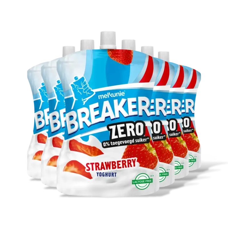 Breaker zero aardbei yoghurt 6-pack