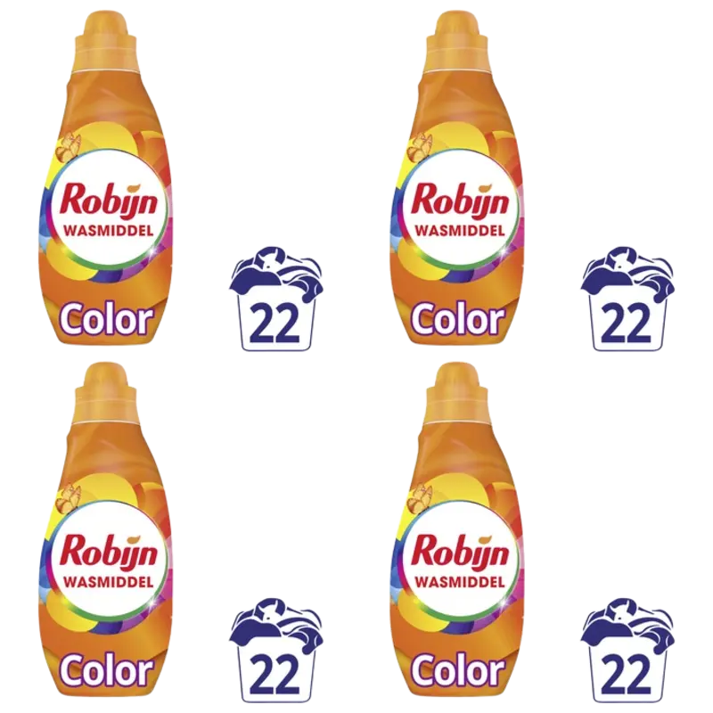 Robijn K&K color wasmiddel 4-pack