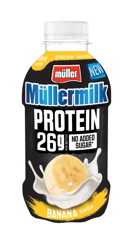Müller Müllermilk protein banaan