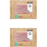 Een afbeelding van AH Flinterdunne gegrilde beenham 2-pack