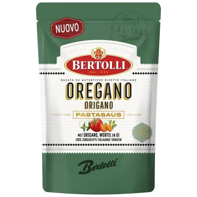 Pastasaus met Oregano, Wortel en Ui
